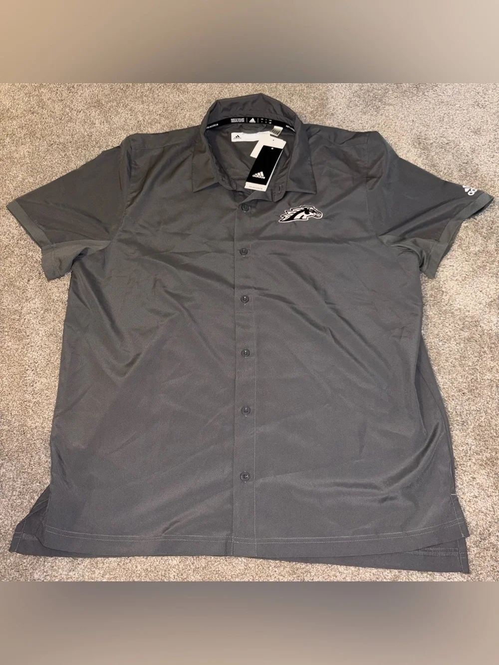 Western Michigan Men’s Button-Down Polo